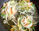 水菜を使った野菜のかき揚げ作り方4写真