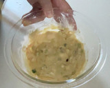 カニカマとてんぷら粉でたこ焼き風作り方2写真