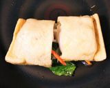 お餅の 豚巻きと福袋 焼き作り方5写真