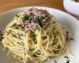 簡単！和えるだけ☆ツナゆかりバターパスタ作り方6写真