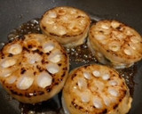 大葉風味のれんこんと鶏ひき肉のはさみ焼き作り方7写真