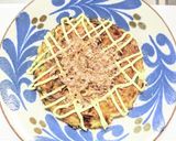 餅と干しエビ入りネギ焼き作り方7写真