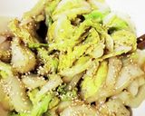 お酒進む٩(ˊᗜˋ*)و白菜レモンナムル作り方3写真