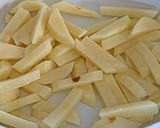 簡単フライパンでできる揚げないポテト作り方3写真