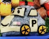 ロボカーポリーキャラ弁☆ポリー作り方5写真