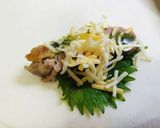 鶏とバジルシソチーズ春巻き作り方3写真