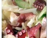 タコとリンゴ ♪ 甘ッ辛 ♪ 炒め作り方4写真