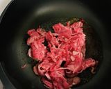牛肉とセロリ炒め弁当♡作り方3写真