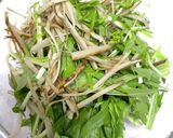 ごぼうと水菜のサラダ作り方3写真