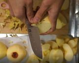 リンゴを炊飯器に入れるだけ柔らかリンゴ煮作り方4写真