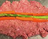 野菜ロールハンバーグ作り方3写真