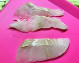 ♡白身魚スモークサーモンのカルパッチョ♡作り方3写真