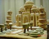 2008☆お菓子の家☆タージ・マハル作り方21写真