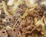 牛肉と白菜の炒め煮作り方5写真