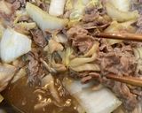 牛肉と白菜の炒め煮作り方6写真