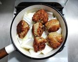 獅子頭鍋◎肉団子と白菜のサッパリ煮作り方7写真