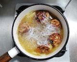 獅子頭鍋◎肉団子と白菜のサッパリ煮作り方8写真