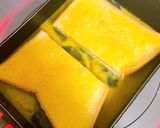 朝食に！ハム玉チーズフレンチトースト作り方2写真