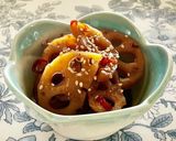 自分メモ#蓮根きんぴら白だしでいいお味！作り方12写真