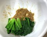 ほうれん草のごま和え作り方2写真