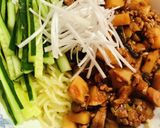 炸醤麺（ジャージャー麺）作り方5写真