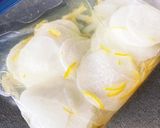 らっきょう酢で簡単　　　ゆず大根作り方2写真