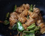 鶏ももとピーマンのカレー炒め作り方5写真