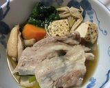 ほうれん草鍋　鉄分補給作り方18写真