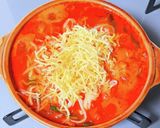 とろ〜りチーズのトマトらーめん作り方12写真
