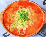 とろ〜りチーズのトマトらーめん作り方13写真