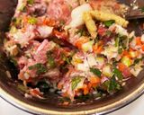 大葉香るコリコリ食感の鶏つくね作り方5写真