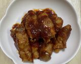 絹揚げの豚肉巻き⭐︎甘辛ケチャップ味作り方4写真