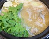 濃厚鶏白湯の鶏つくね鍋作り方3写真