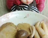 リカちゃん♡里芋 豚肉 しめじ炊いたん作り方16写真
