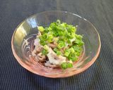 マグロ胃袋のおろしネギぽん酢作り方6写真