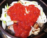超簡単！手羽元と野菜のトマトソース煮込み作り方5写真