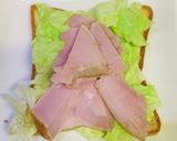 クリスマスツリー風オープンサンド♪作り方4写真