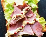 クリスマスツリー風オープンサンド♪作り方5写真