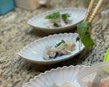 簡単#鯛のお刺身の薬味和え作り方1写真