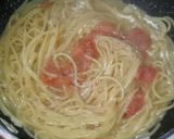 フライパン一つで明太子パスタ作り方6写真