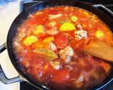 鶏肉と野菜のトマト煮込み（カチャトーラ）作り方5写真