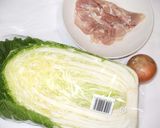 白菜鶏モモ肉クリーム煮♪簡単胃大腸に良い作り方1写真