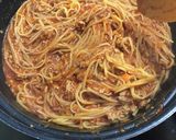簡単○ミートソーススパゲティ作り方54写真