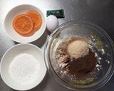 ノンオイル！豆腐で簡単ショコラオランジェ作り方1写真