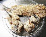鰯の梅しそロールフライ作り方6写真