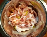 ザワークラウトアレンジ豚肉の温かいうどん作り方4写真