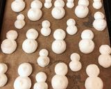 クリスマスに♡雪だるまメレンゲクッキー作り方2写真
