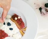 キラキラ魔法のクリスマスプレート犬ご飯作り方31写真