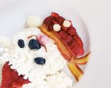 キラキラ魔法のクリスマスプレート犬ご飯作り方34写真