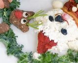 キラキラ魔法のクリスマスプレート犬ご飯作り方36写真